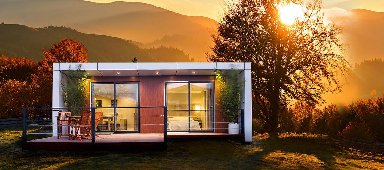 casas prefabricada en terreno